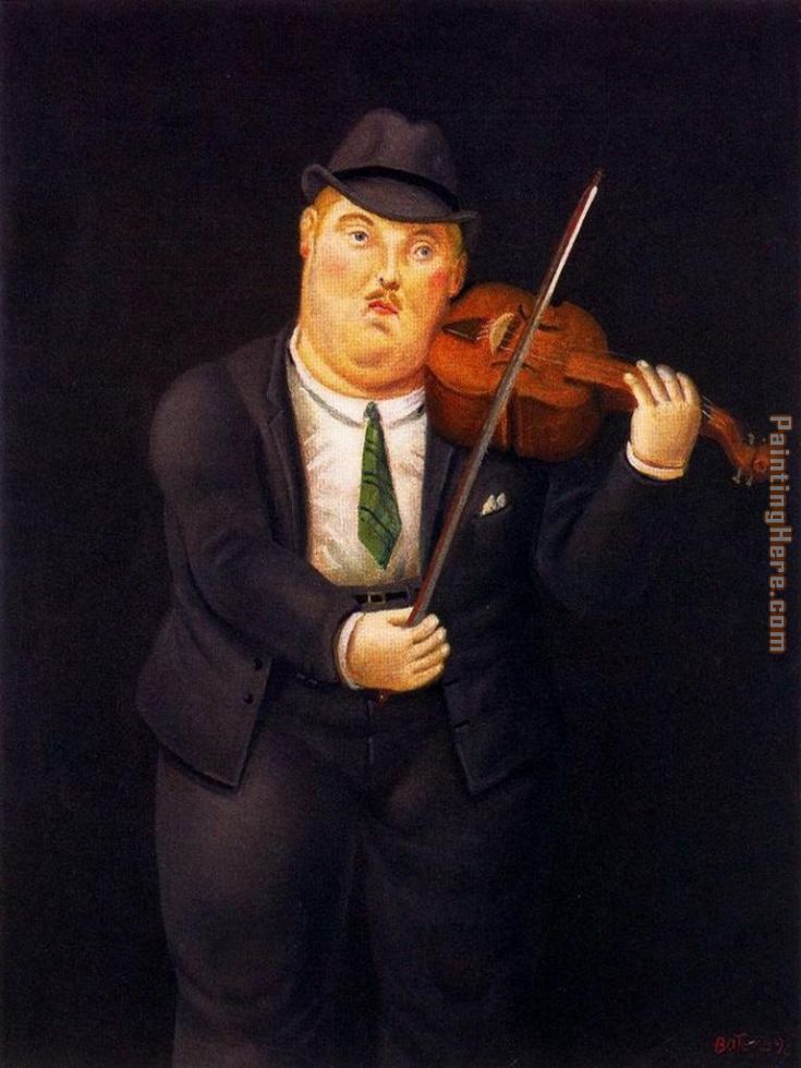 Fernando Botero Violinista